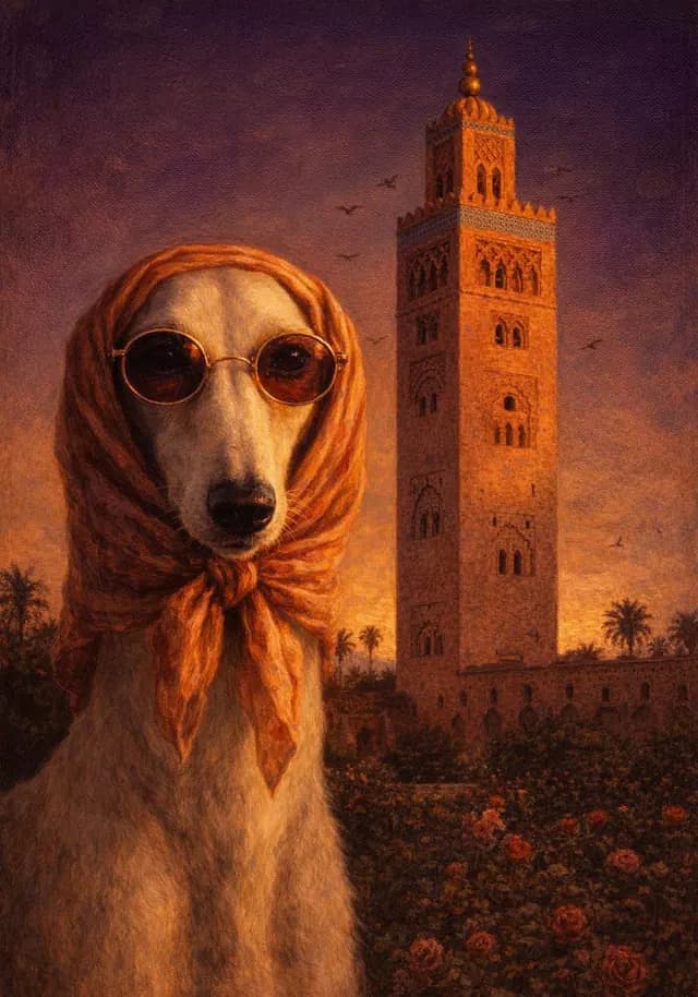 Example commission at Koutoubia Minaret