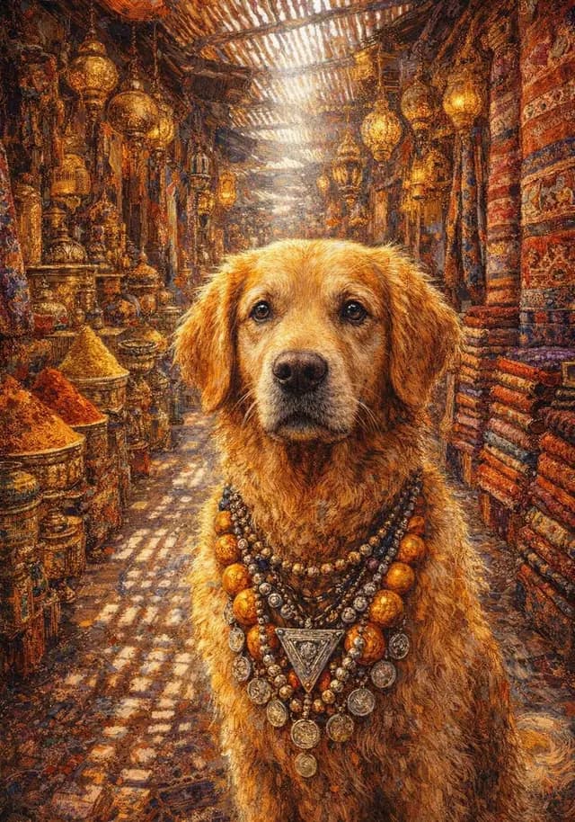 Example commission at Souk Semmarine